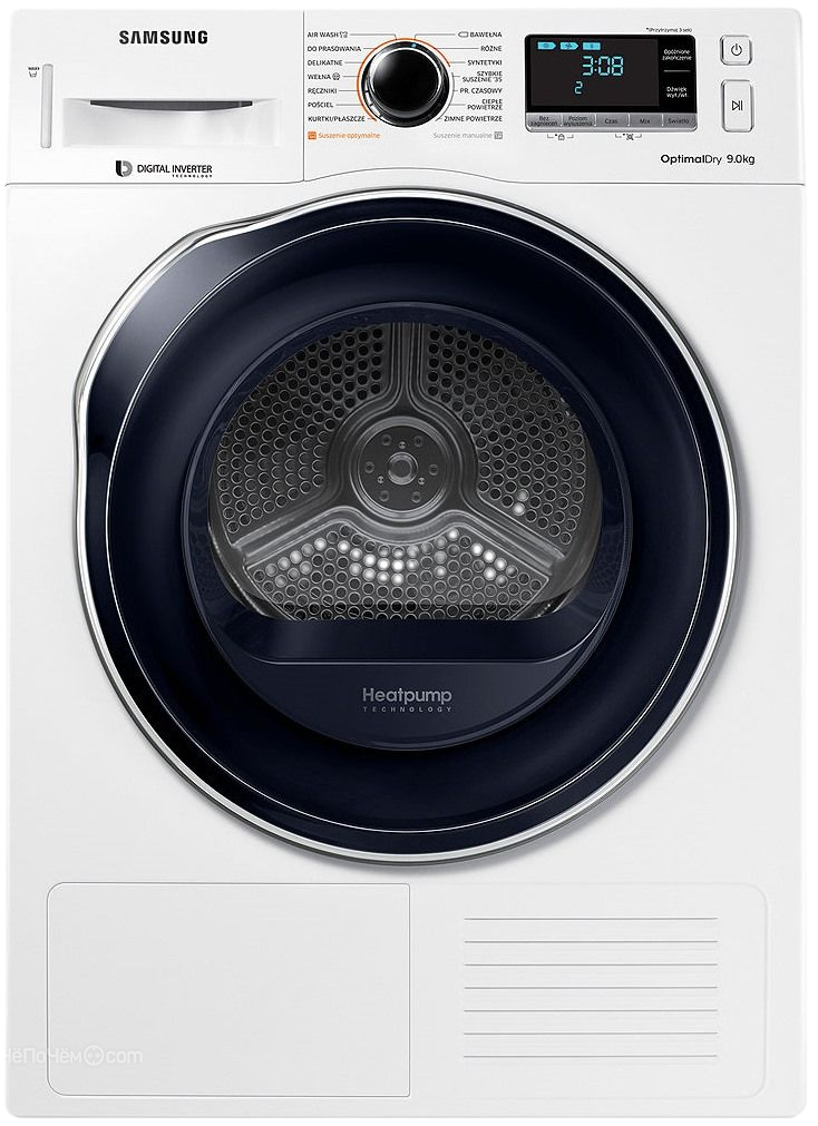 Замена ТЭНа Samsung DV90M6200CW